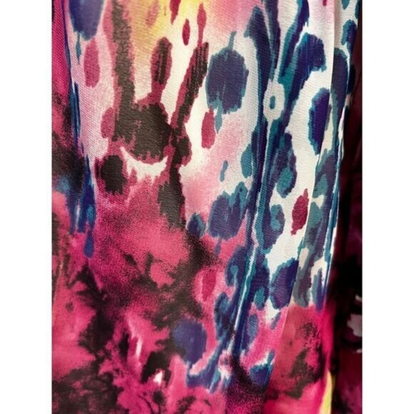 Tie Dye Strapless‎ Mini Dress Size 7 Juniors NWOT - Picture 3 of 7